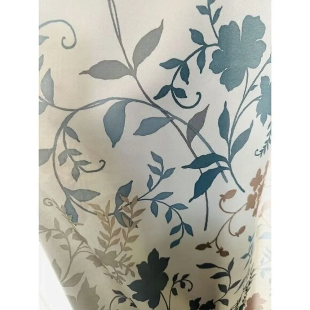 Sun Zero Emory Botanical Print‎ Energy Saving Light-Filtering Rod Pocket Single